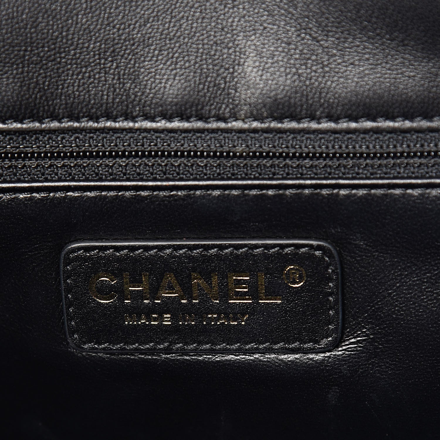 Chanel Lambskin Quilted Chain Backpack Black 6 of 17