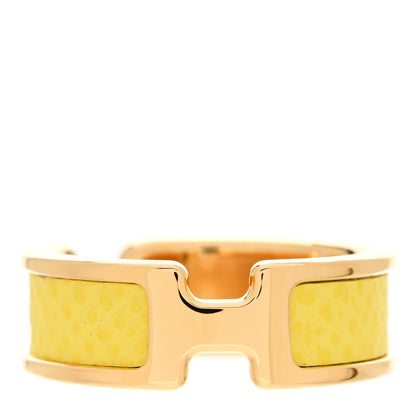 Hermes Box Olympe Ear Cuff Jaune Citron 1 of 5