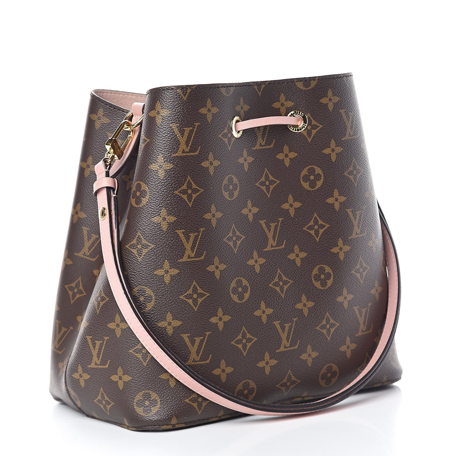 Louis Vuitton Monogram Neonoe MM Rose Poudre 3 of 12