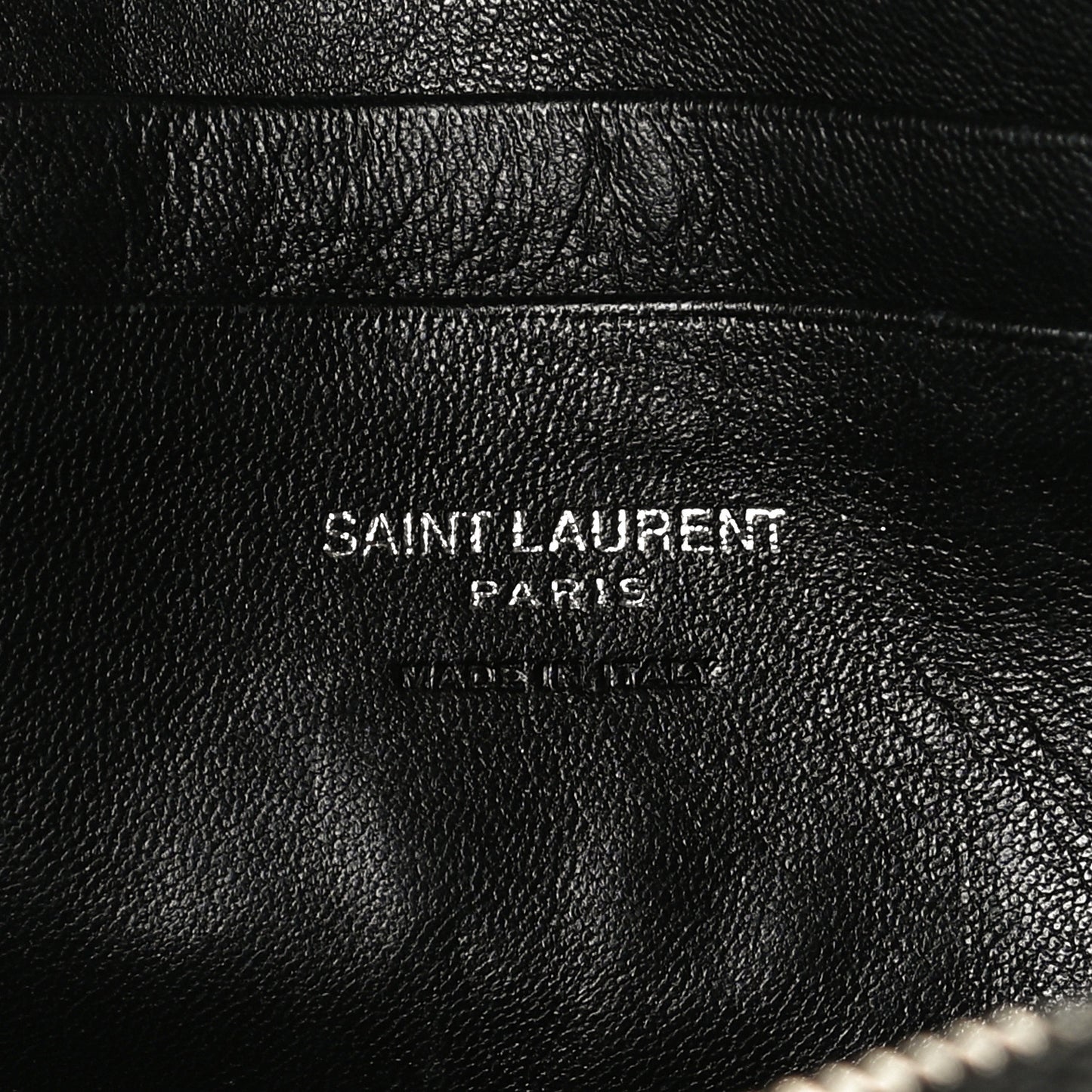 Grain De Poudre Matelasse Monogram Mini Lou Camera Bag Black