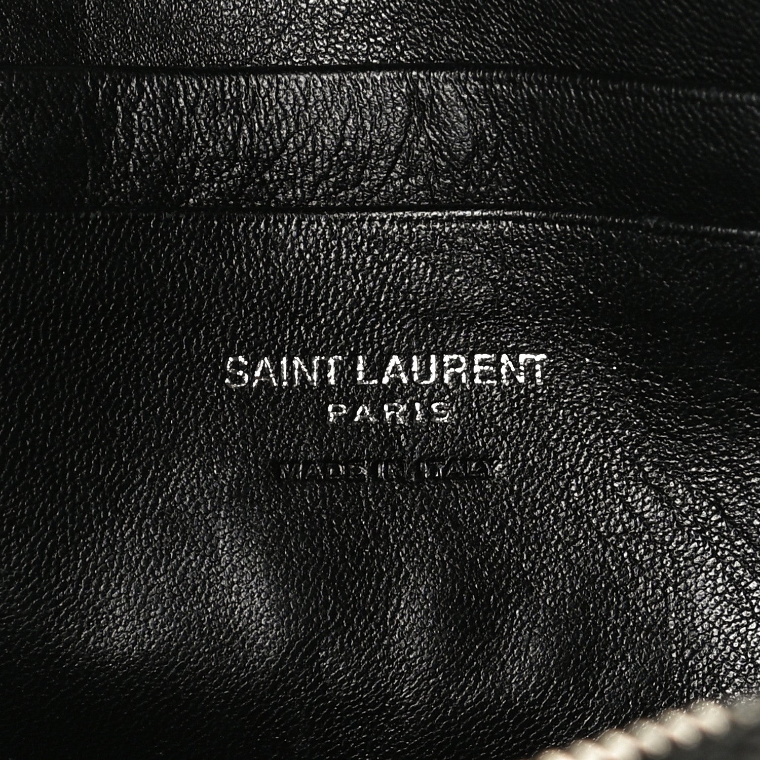 Saint Laurent Grain De Poudre Matelasse Monogram Mini Lou Camera Bag Black 5 of 12