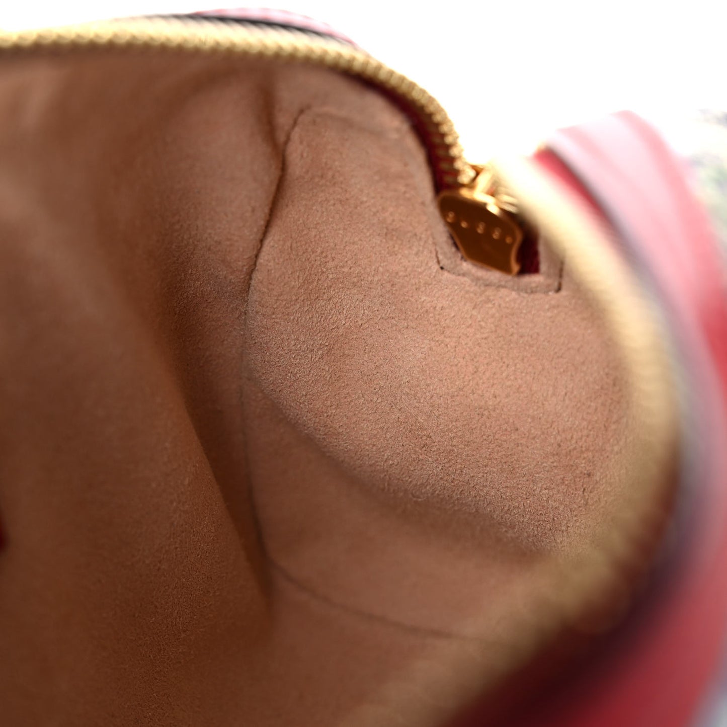 GG Supreme Monogram Blooms Mini Boston Navy Blue Hibiscus