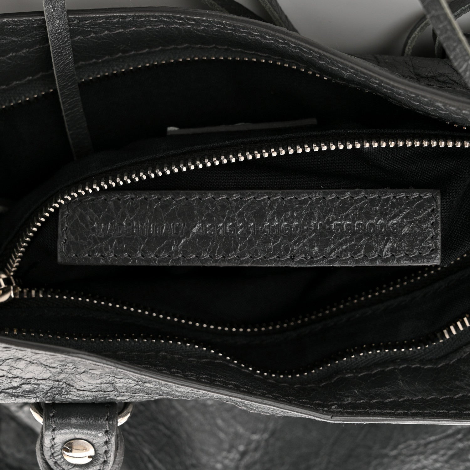 Balenciaga Agneau Classic Silver Hardware S City Gris Fossile 8 of 12
