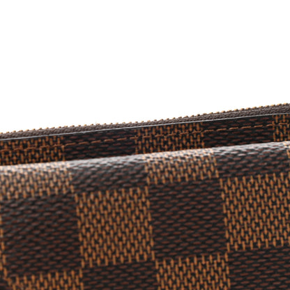 Louis Vuitton Damier Ebene Recto Verso Card Holder Rose Ballerine 7 of 8