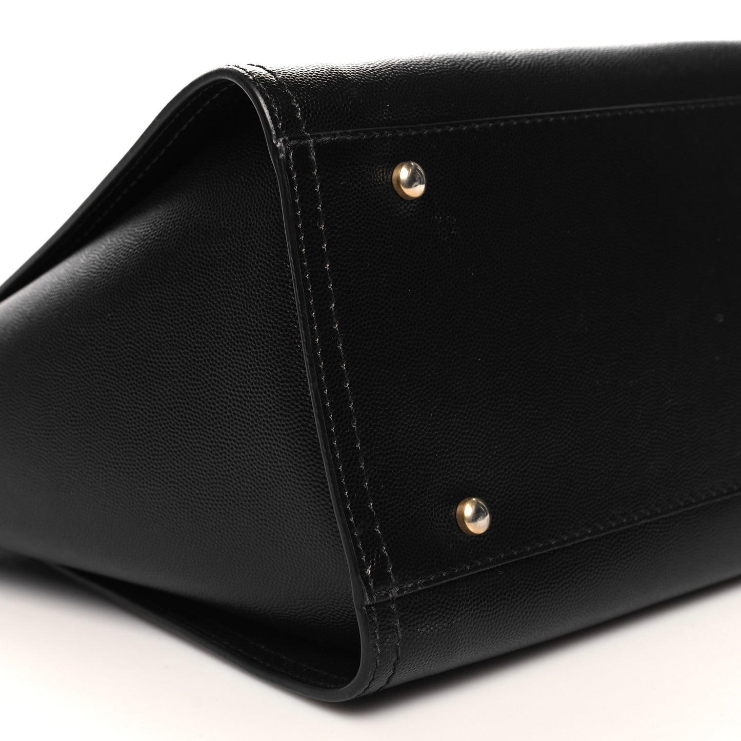 Caviar Small Studded Deauville Tote Black