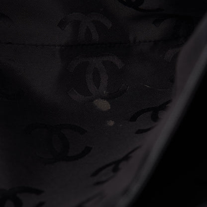 Chanel Calfskin Contrast Stitch Surpique Tote Black 13 of 14