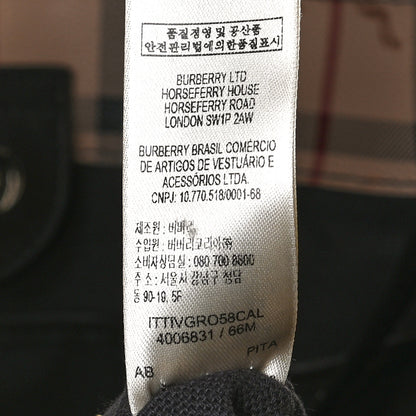 Burberry Haymarket Check Small Canterbury Tote Chocolate 8 of 18