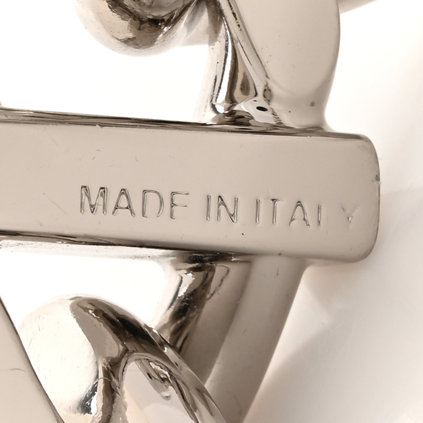 Metal Logo Strap You Silver