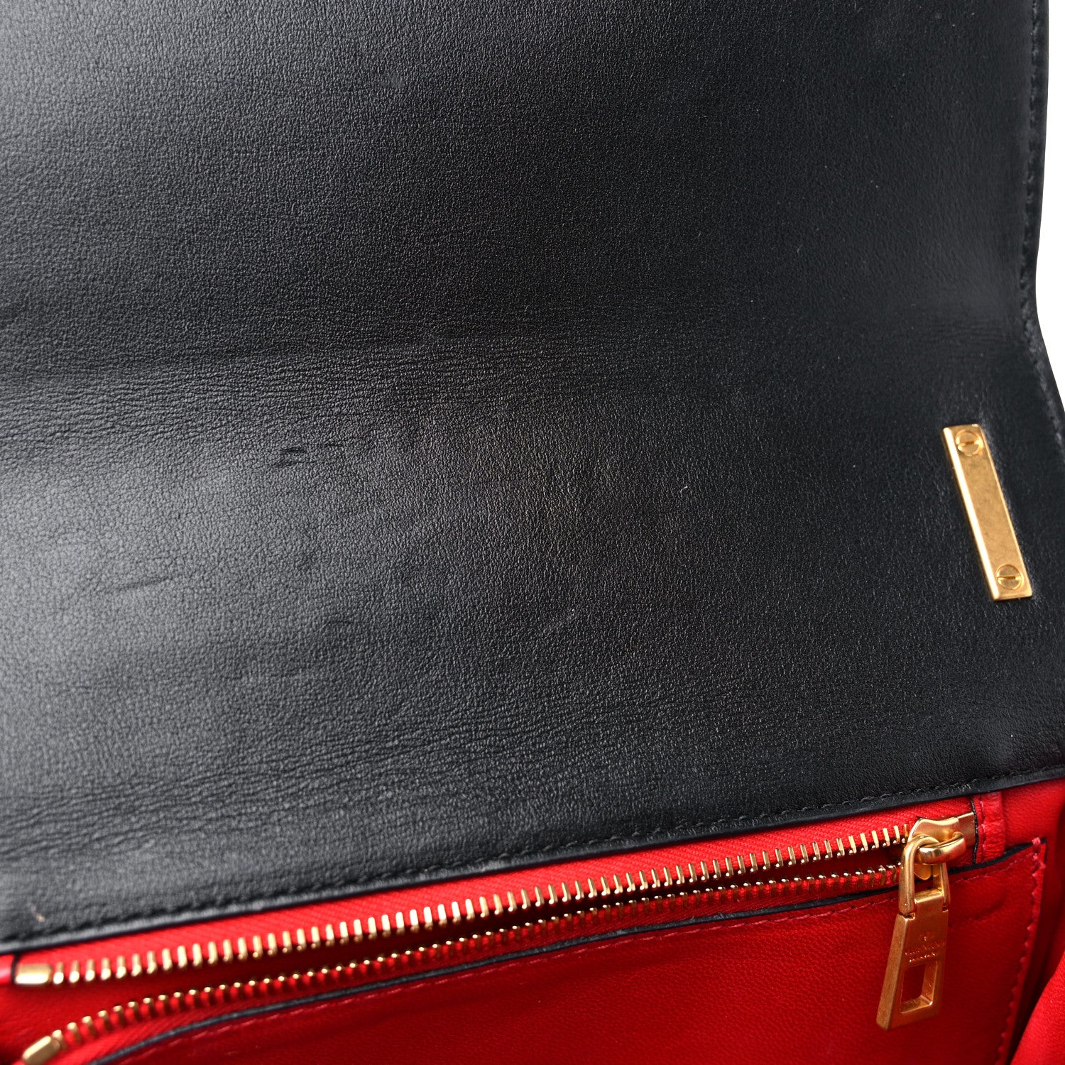 Valentino Garavani Grainy Calfskin Stud Sign Shoulder Bag Black 11 of 14
