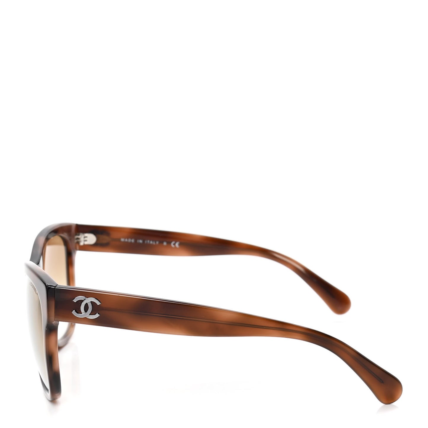 Acetate Mirrored Runway Square Sunglasses 5380 Dark Tortoise