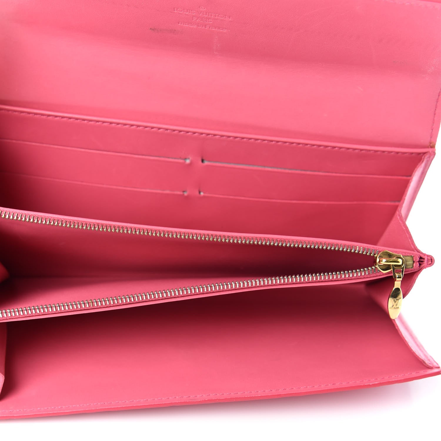 Louis Vuitton Vernis Sarah Wallet Framboise 5 of 10