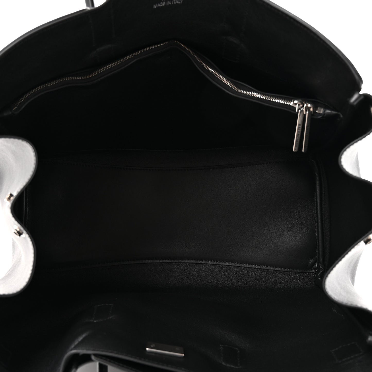 Smooth Calfskin Medium Bel Air Carry All Bag Black