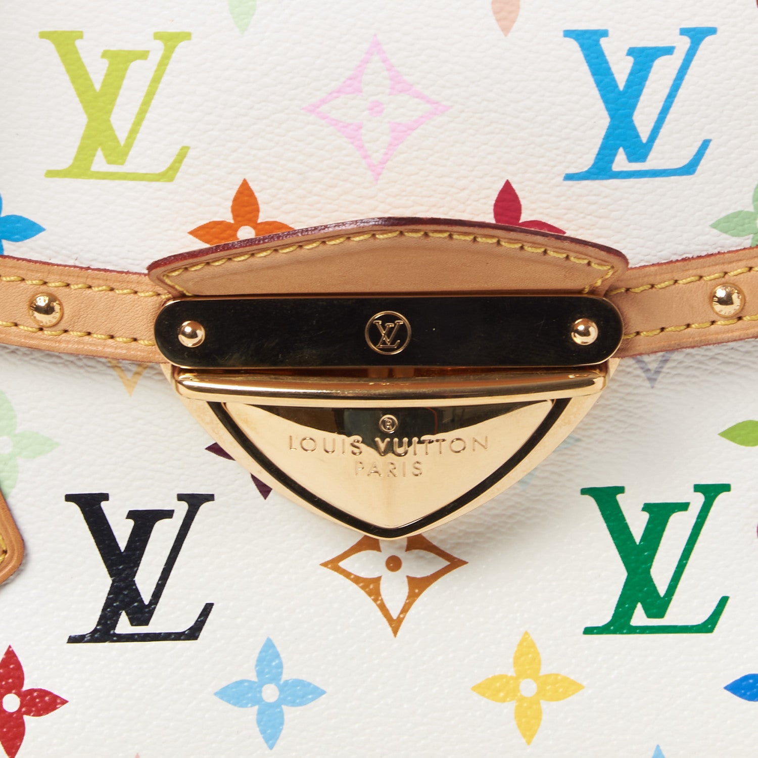 Louis Vuitton Monogram Multicolor Beverly GM White 6 of 8
