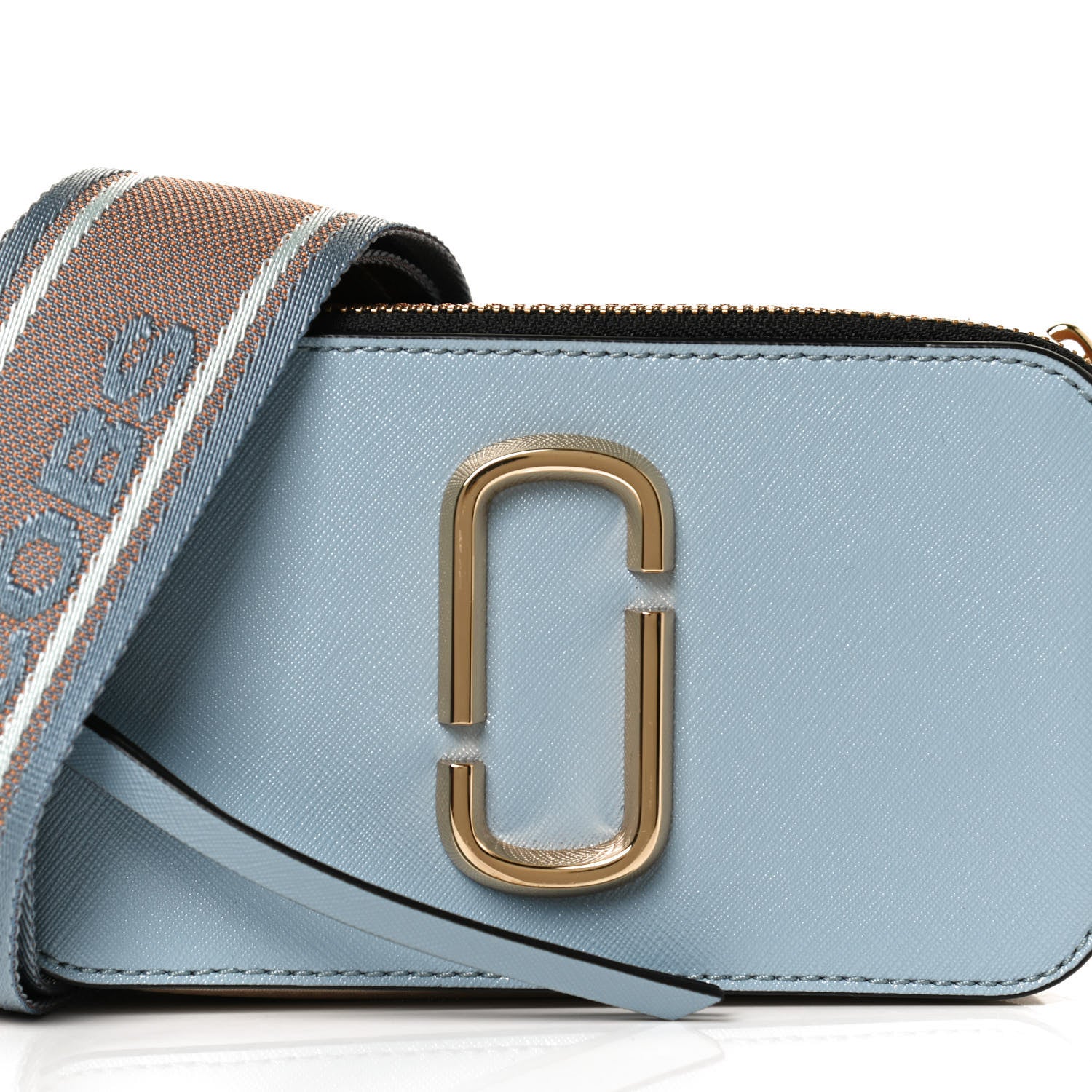 Marc Jacobs Saffiano Small Snapshot Camera Bag Skyline Blue 8 of 12