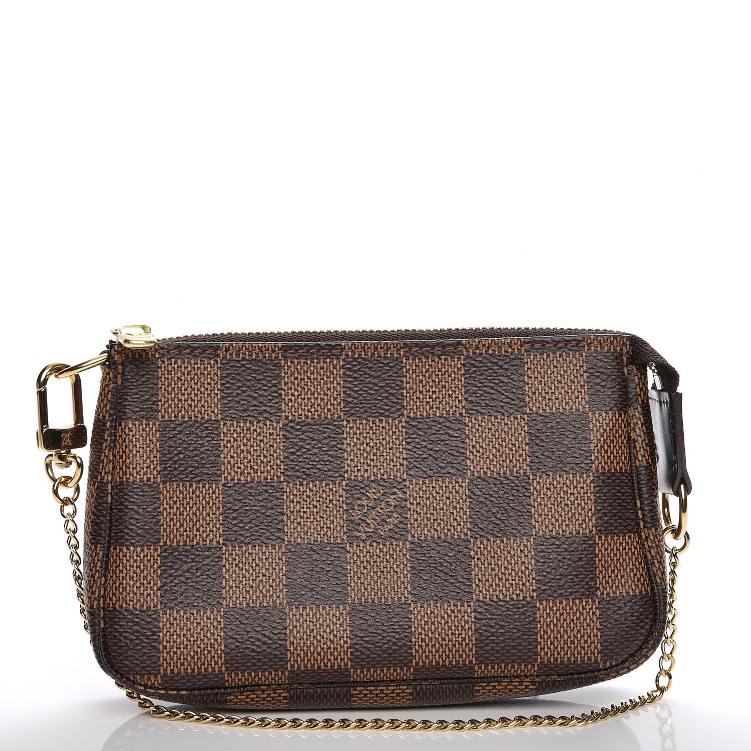 Louis Vuitton Damier Ebene Mini Pochette Accessories 1 of 8