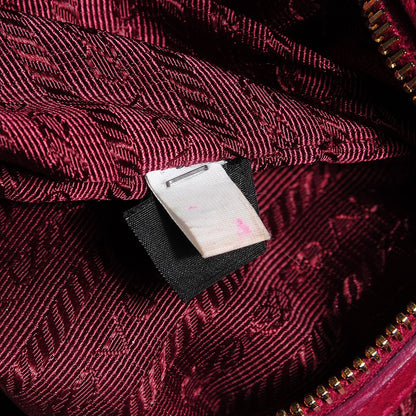 Prada Vitello Daino Hobo Ametista 7 of 14