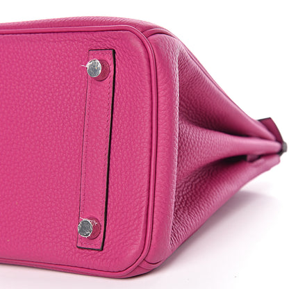 Hermes Togo Birkin 25 Rose Pourpre 37 of 46