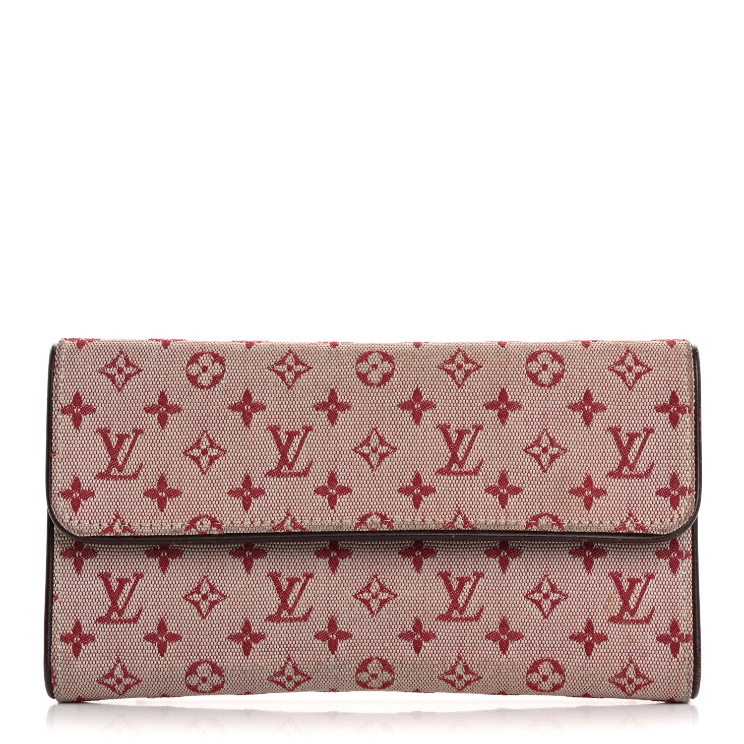 Louis Vuitton Mini Monogram Porte Tresor International Wallet Cherry 1 of 13
