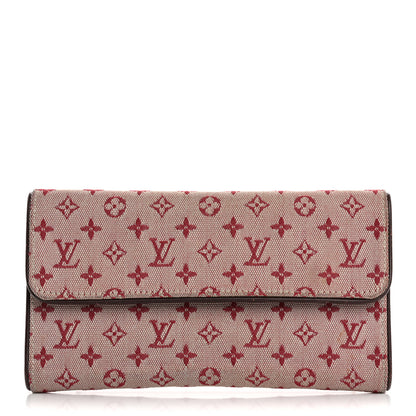 Louis Vuitton Mini Monogram Porte Tresor International Wallet Cherry 1 of 13