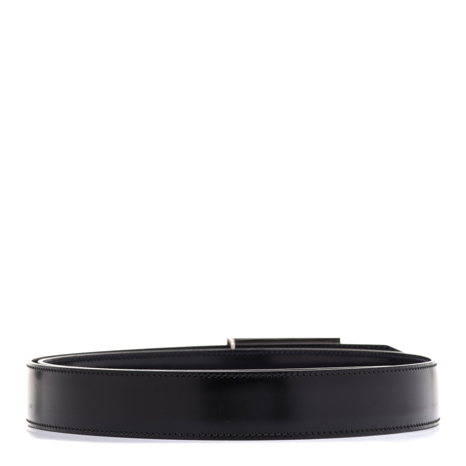 Fendi Calfskin FF Belt 110 Black 2 of 7