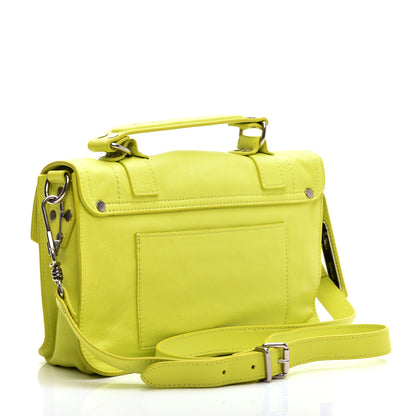 Proenza Schouler Lambskin Tiny PS1 Satchel Sulfur 3 of 13