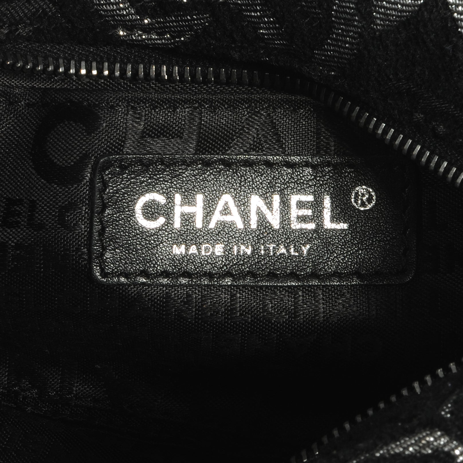 Chanel Silver CC Chain Pochette Black 6 of 8
