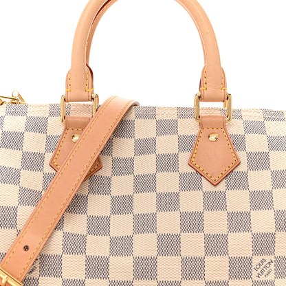 Louis Vuitton Damier Azur Speedy Bandouliere 25 7 of 14