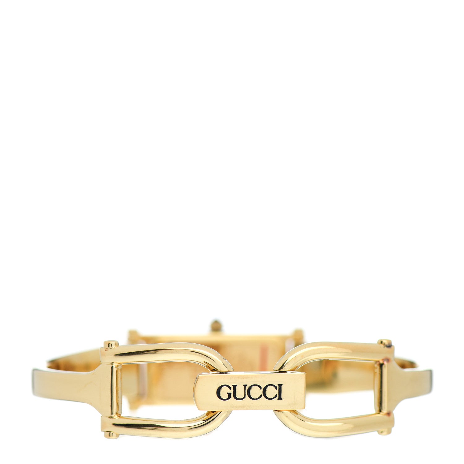 Gucci Stainless Steel 12mm 1500L Horsebit Quartz Watch Gold 3 of 5