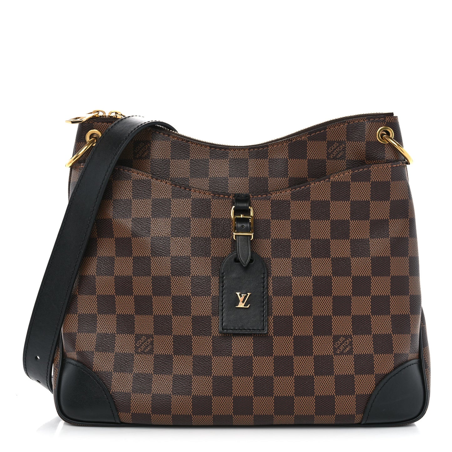 Damier Ebene Odeon MM Black
