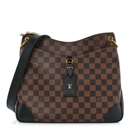 Louis Vuitton Damier Ebene Odeon MM Black 1 of 11