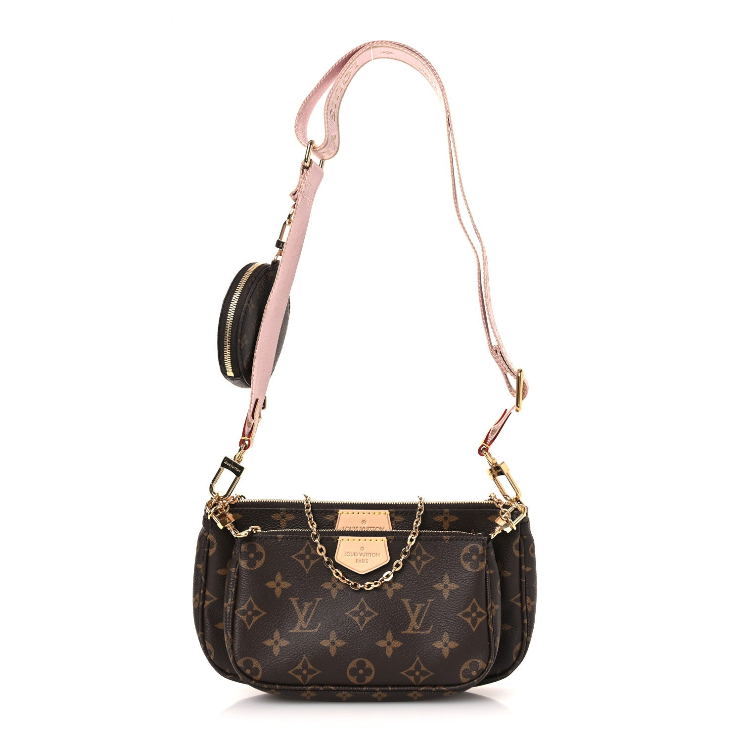 Louis Vuitton Monogram Multi Pochette Accessories Rose Clair 1 of 8