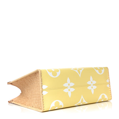 Louis Vuitton Monogram Giant By The Pool Hawaii Onthego GM Light Pink 3 of 7