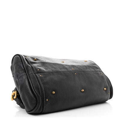 Chloe Calfskin Medium Paddington Satchel Black 4 of 9