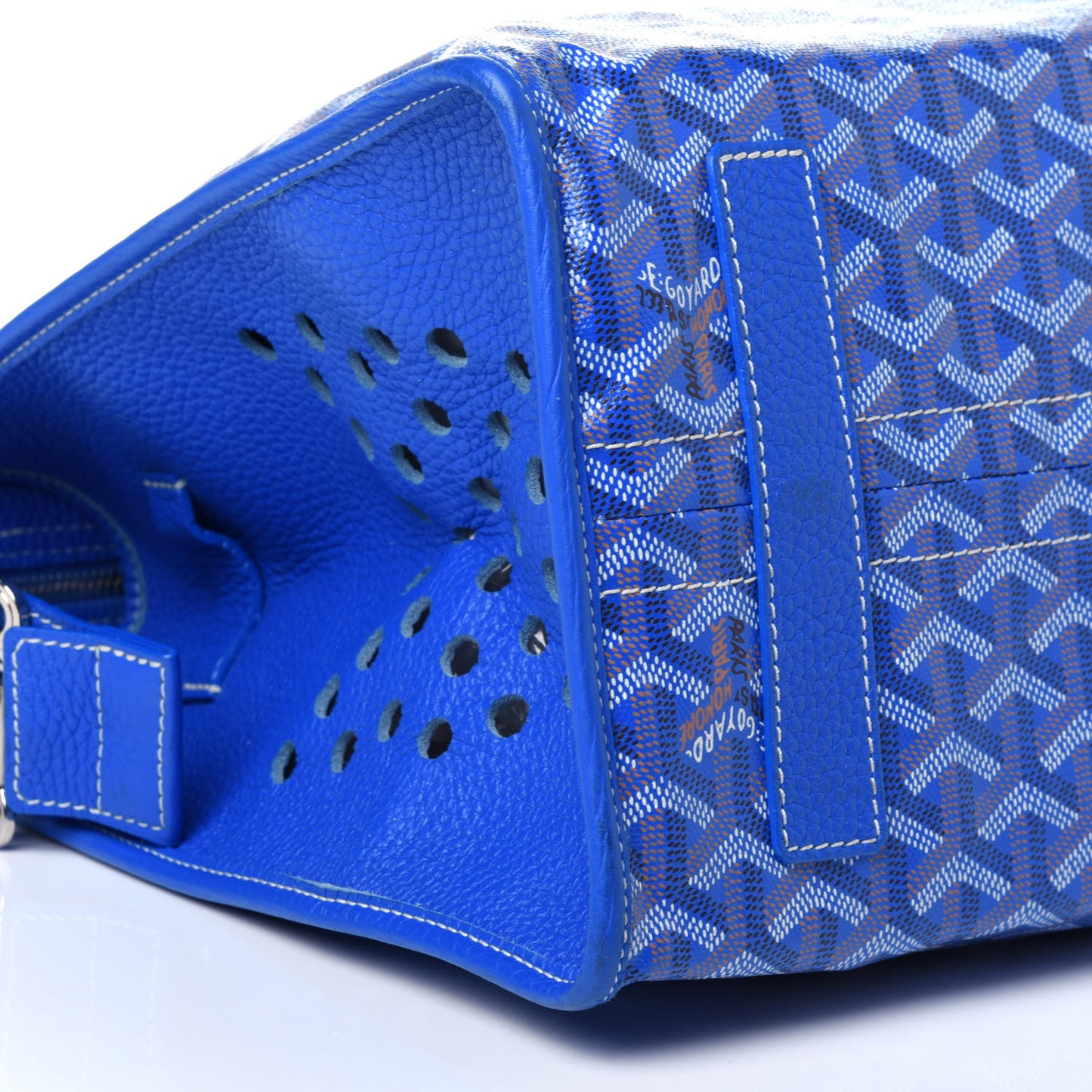 Goyardine Sac Hardy Pet Carrier PM Sky Blue