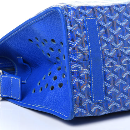 Goyard Goyardine Sac Hardy Pet Carrier PM Sky Blue 7 of 10