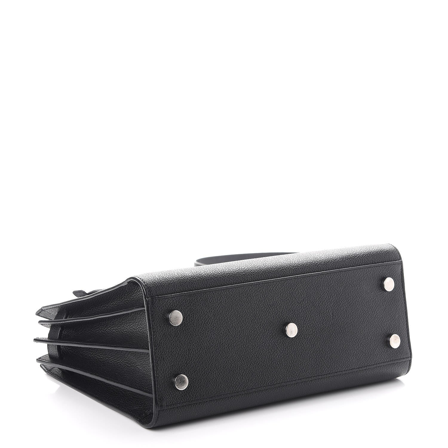 Saint Laurent Grained Calfskin Baby Sac De Jour Black 5 of 10