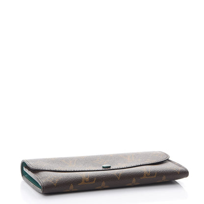 Louis Vuitton Monogram Emilie Wallet Vert 4 of 10