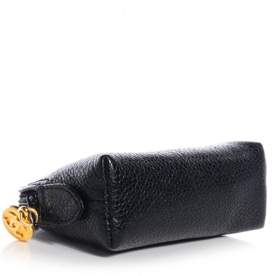 Chanel Caviar CC Coin Purse Black 4 of 9