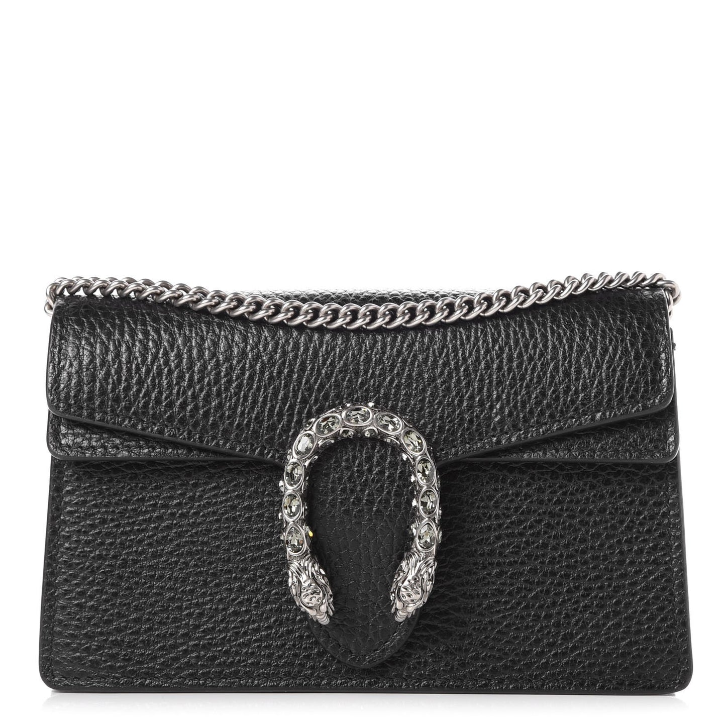 Calfskin Super Mini Dionysus Shoulder Bag Black