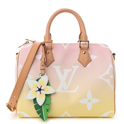 Louis Vuitton Monogram Giant By The Pool Speedy Bandouliere 25 Light Pink 1 of 9