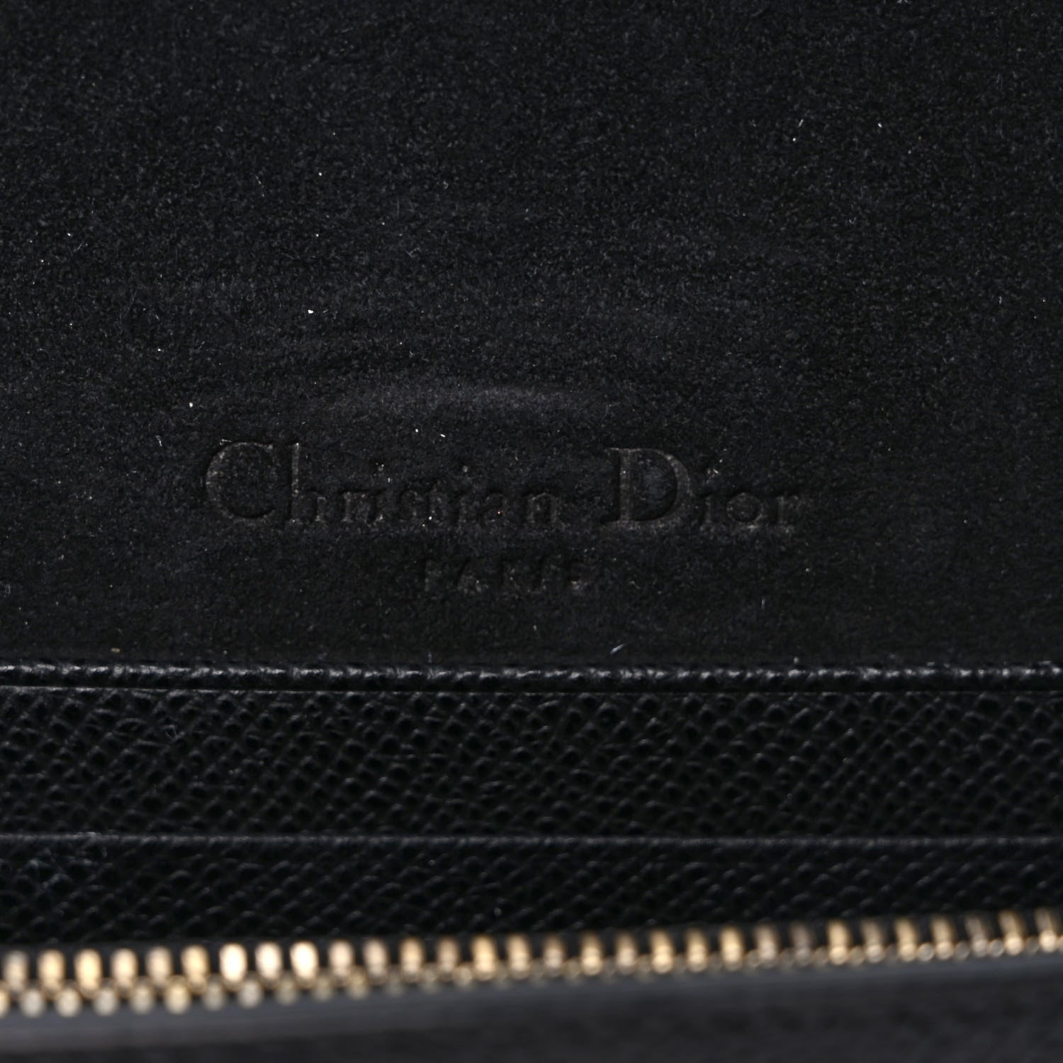 Christian Dior Grained Calfskin Saddle Belt Bag Black 6 of 9