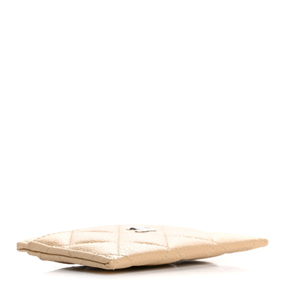 Chanel Caviar Quilted Card Holder Beige 4 of 10