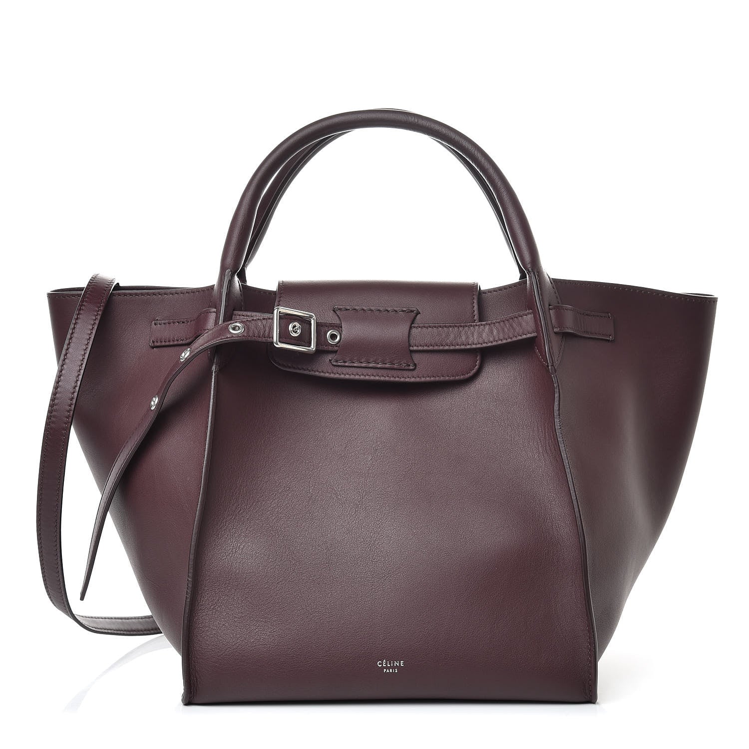 Celine Smooth Calfskin Small Big Bag Burgundy 2 of 13
