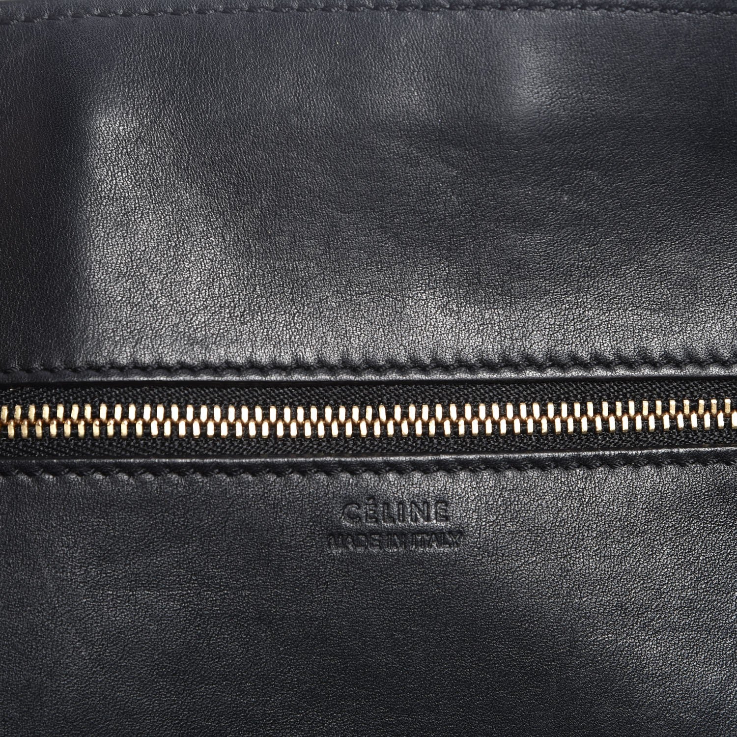 Celine Smooth Calfskin Small Tie Knot Tote Black 6 of 18