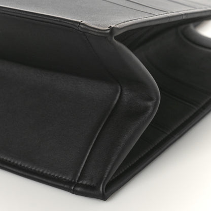 Christian Dior Calfskin Embossed Medium Book Tote Black 9 of 9