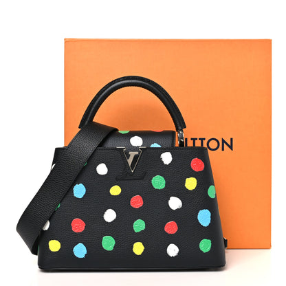 Louis Vuitton LV X YK Taurillon Capucines MM Black 10 of 10