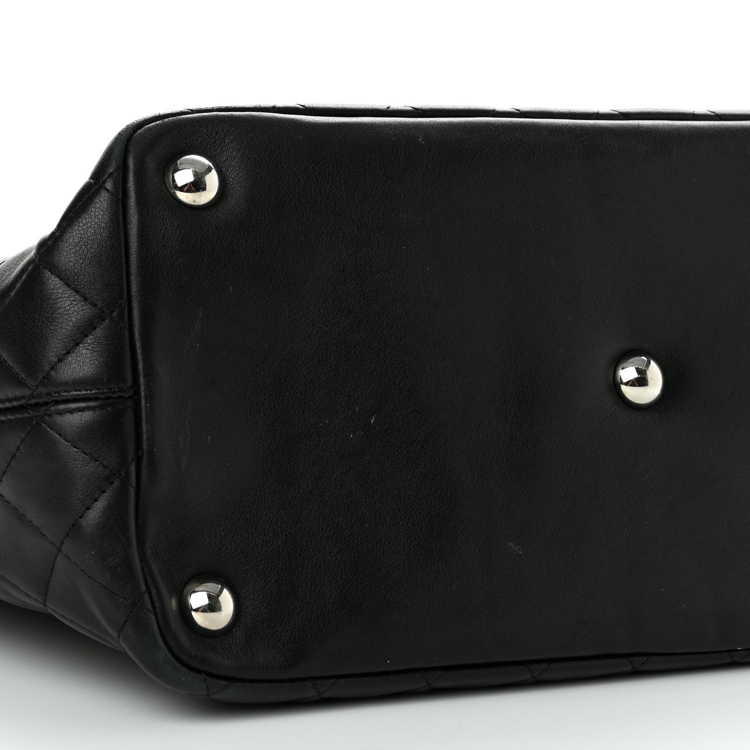 Chanel Calfskin Quilted Large Cambon Tote Black 9 of 15