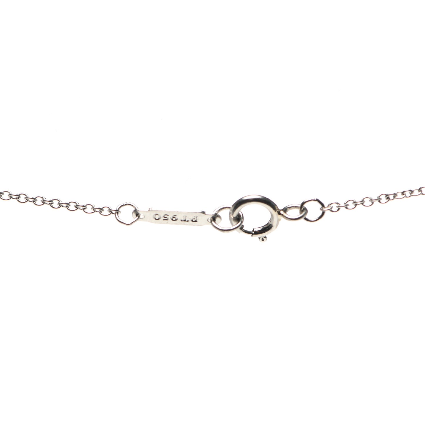 Platinum Diamond Medium Cross Pendant Necklace