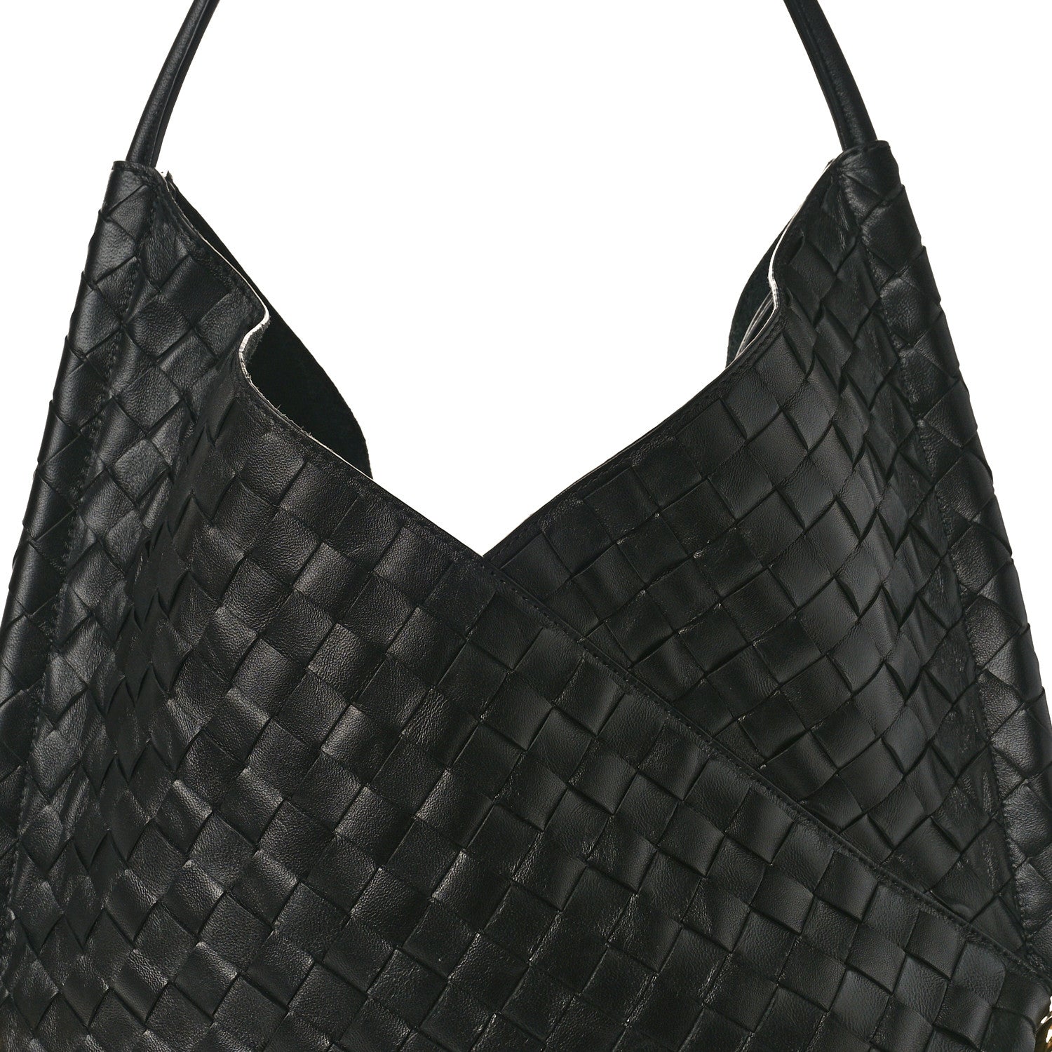 Bottega Veneta Nappa Intrecciato Medium Solstice Hobo Black 9 of 13