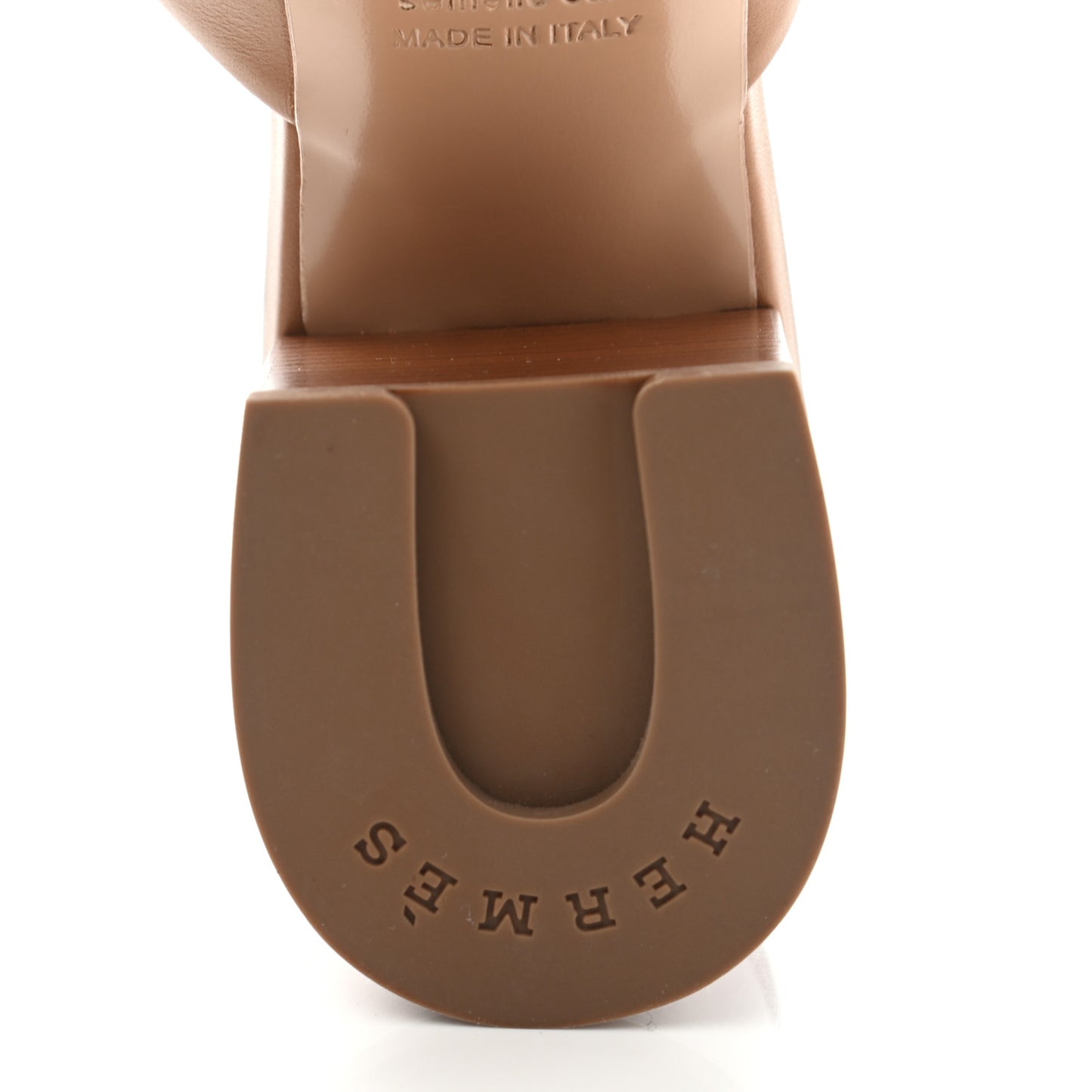 Calfskin Camilla Mules 37.5 Beige Dore